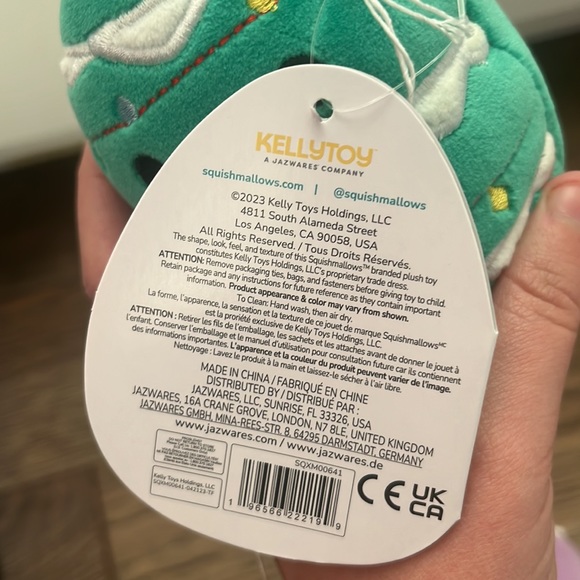 Squishmallows Christmas Johann The Christmas Tree 4” NEW 2023 - Picture 4 of 5